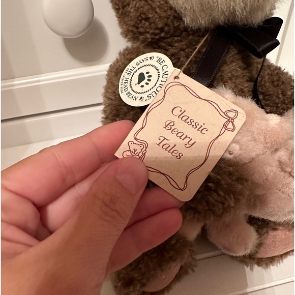 NWT, Boyds Bears, Classic Beary Tales, Huff P Wolf, Bacon, Porkchop, & Hamlette - Picture 5 of 7